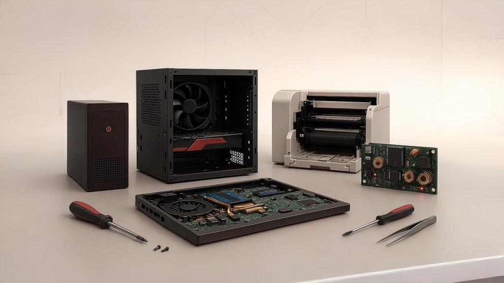 تعمیر - ارتقا - اسمبل - سرویس