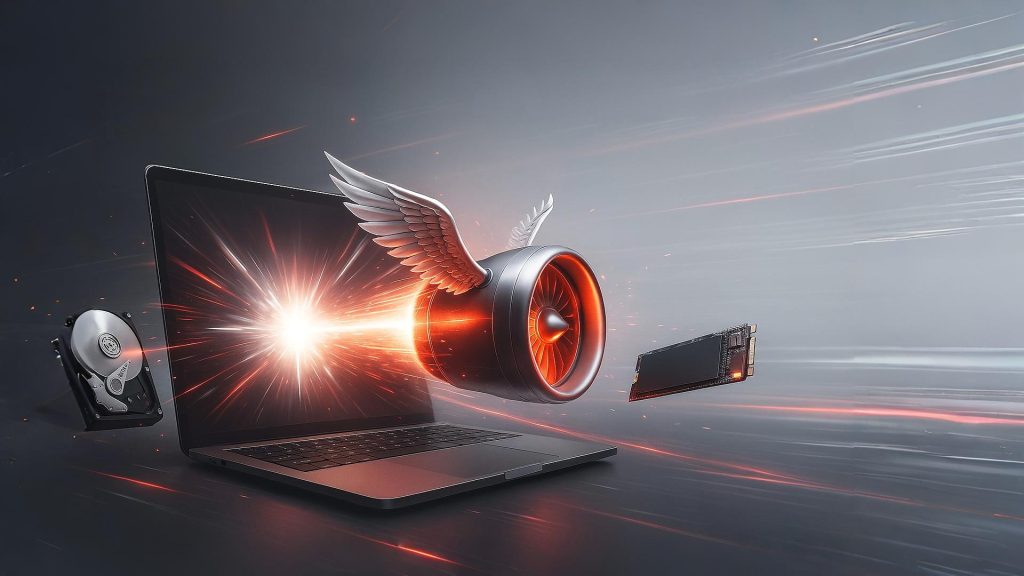 - تعویص هارد - افزایش سرعت سیستم